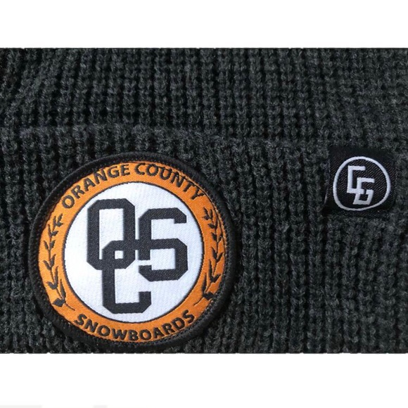 CANDYGRIND/ ORANGE COUNTY SNOWBOARDS BEANIE - Picture 2 of 2